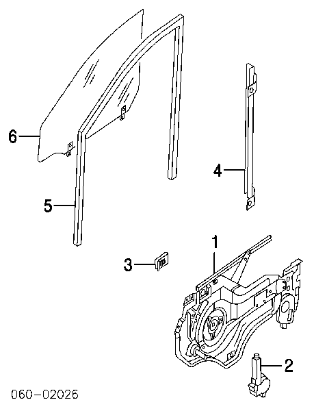 Mecanismo de acionamento de vidro da porta dianteira esquerda Hyundai/Kia 824012D010 preço, a partir de 80,02 USD
