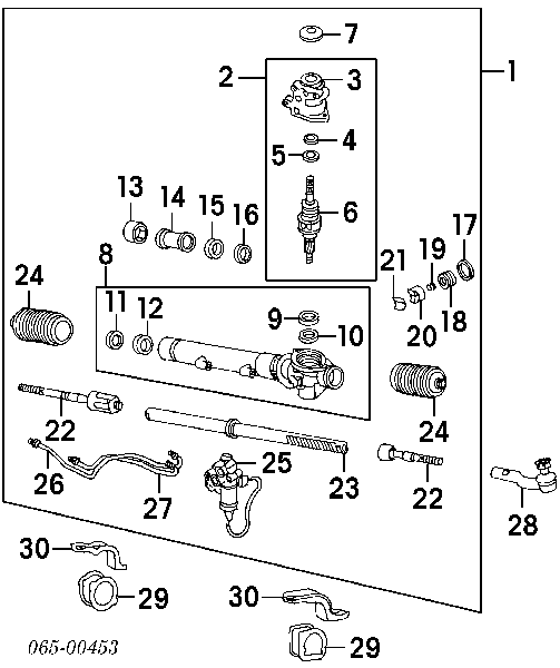 Compre ADT387129 Blue Print Tração de direção esquerda