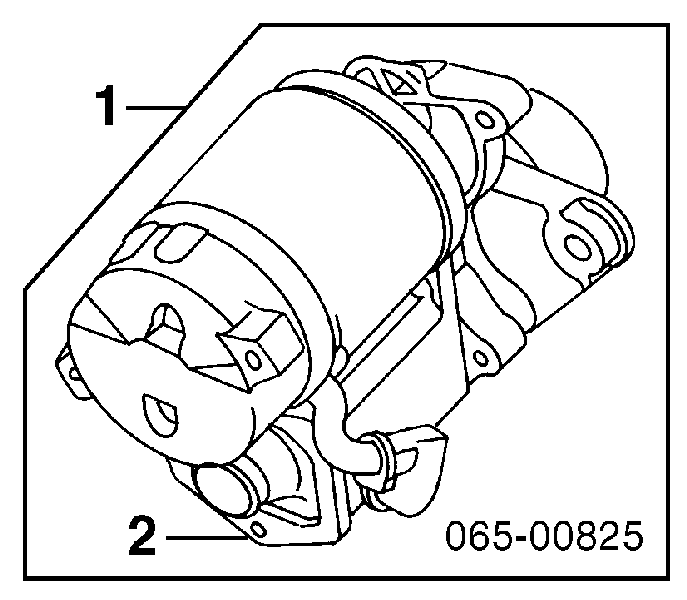 2815050100 Toyota Relê retrator do motor de arranco