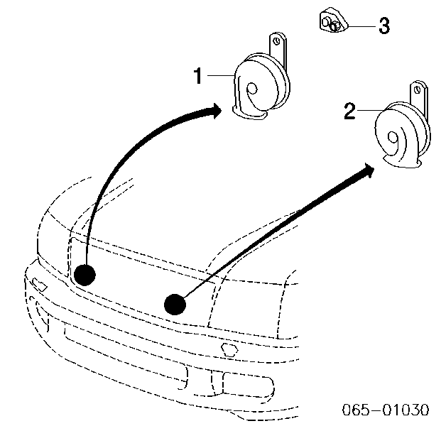 Sinal sonoro (cláxon) Toyota 8651060240 preço, a partir de 33,08 USD