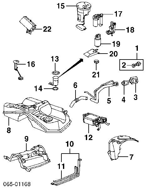 2302046030 Toyota Regulador de pressão de combustível na régua de injectores