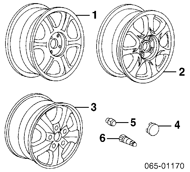 4260324250 Toyota Coberta de disco de roda