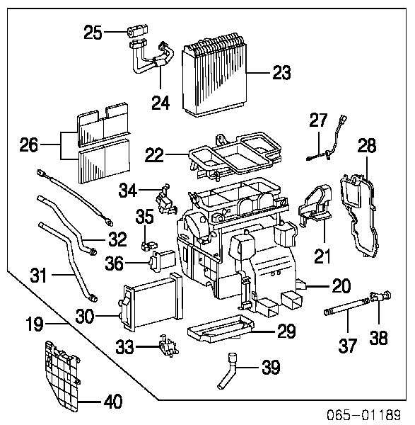 8888033040 Toyota Filtro de salão