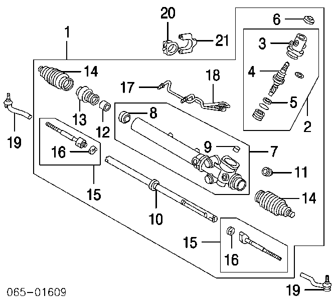 Compre RD248 Japan Parts Tração de direção