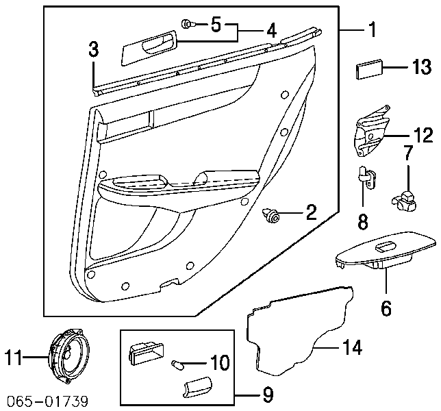 8423105020 Toyota Sensor de fechamento de portas (interruptor de fim de carreira)