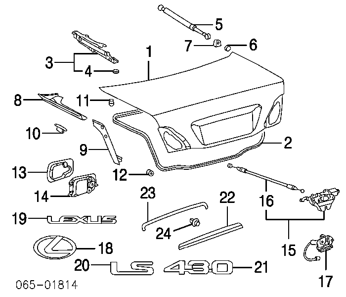 6457250010 Toyota 