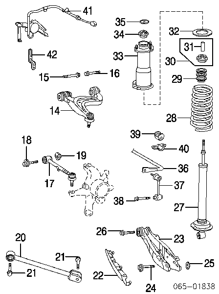 Bucha da haste de amortecedor traseiro Blue Print ADT380150 preço, a partir de 14,33 USD