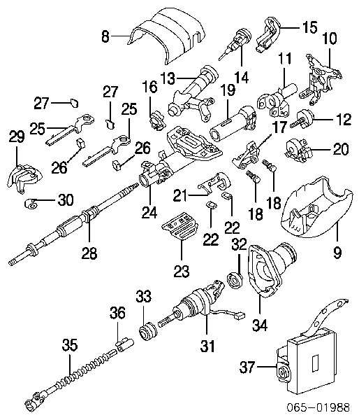 8978335030 Toyota Antena (anel) de imobilizador