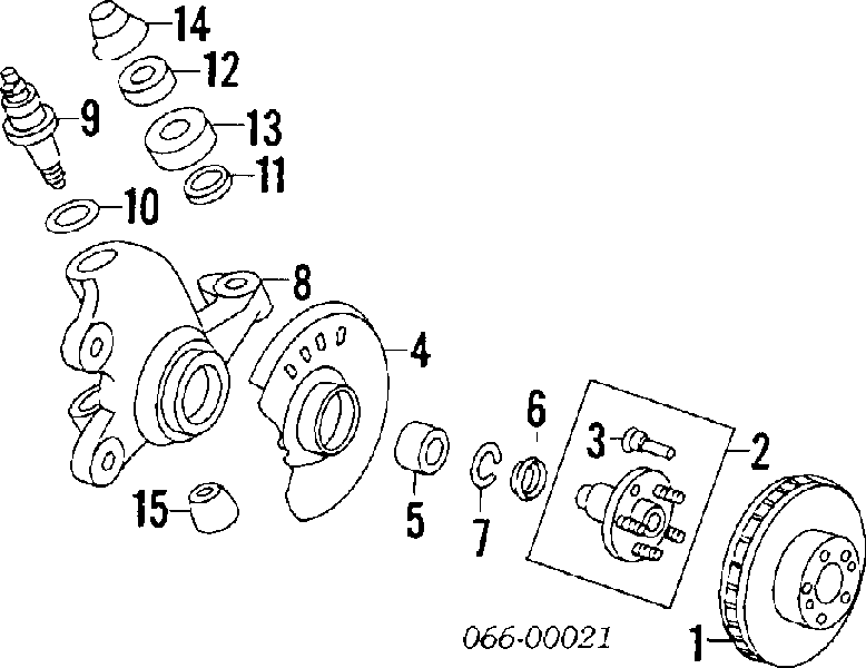 Compre DI110C Japan Parts Disco do freio dianteiro