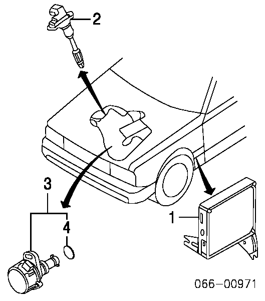 9671135030 Toyota Vedante anular de distribuidor