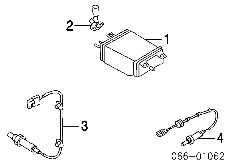 Sonda lambda, sensor de oxigênio depois de catalisador Nissan/Infiniti 226A1AR210 preço, a partir de 68,13 USD