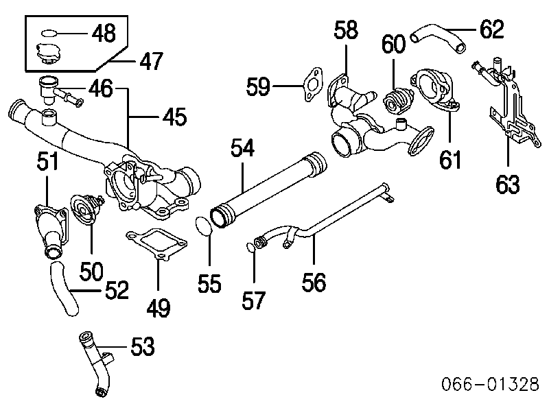 Compre 21200AD21A Nissan/Infiniti Termostato