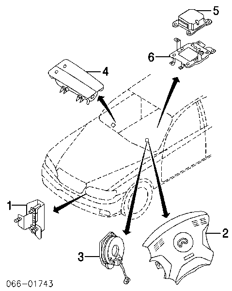 Sensor do ângulo de viragem do volante de direção Nissan/Infiniti 47945AR200 preço, a partir de 80,02 USD