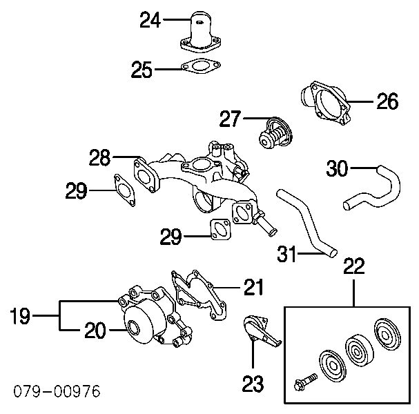 Rolo parasita da correia de transmissão Japan Parts RPH00 preço, a partir de 21,85 USD