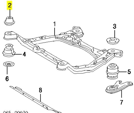 Bloco silencioso (coxim) de viga dianteira (de plataforma veicular) Toyota 5221333050 preço, a partir de 56,30 USD