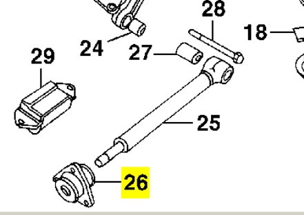 Bloco silencioso dianteiro de braço oscilante traseiro longitudinal Land Rover NTC9027 preço, a partir de 33,22 USD