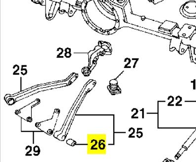 Bloco silencioso do braço oscilante superior traseiro Land Rover NTC1773 preço, a partir de 8,76 USD