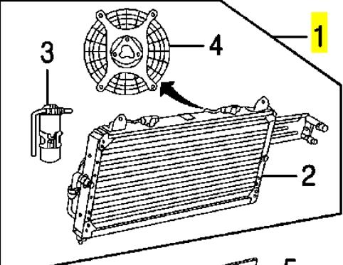 Radiador de aparelho de ar condicionado Land Rover JRB100840 preço, a partir de 94,47 USD