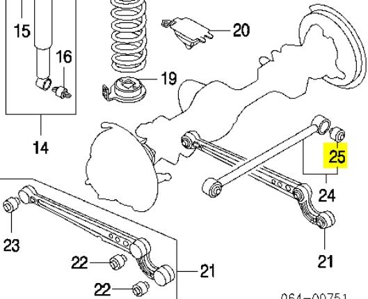 Bloco silencioso de barra Panhard traseira Land Rover ANR3671 preço, a partir de 6,92 USD