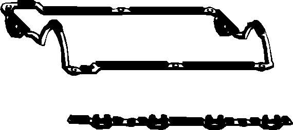 567388 Elring Vedante da tampa de válvulas de motor, kit