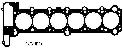 893812 Elring Vedante de cabeça de motor (CBC)