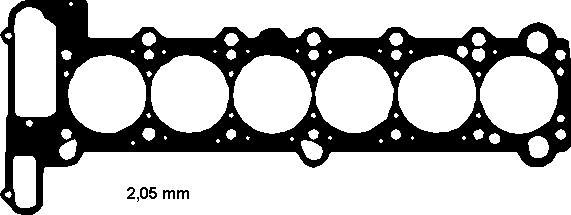 11121726620 BMW Vedante de cabeça de motor (CBC)