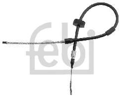 Cabo traseiro direito/esquerdo do freio de estacionamento VAG 701609701 preço, a partir de 13,98 USD