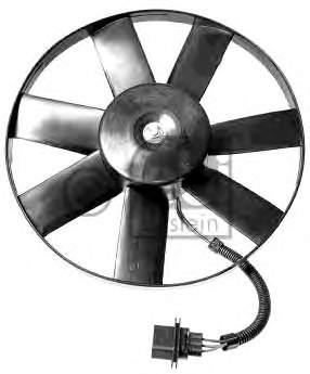 Ventilador elétrico de esfriamento montado (motor + roda de aletas) Febi 14742 preço, a partir de 79,33 USD