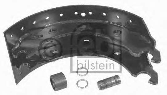 MBSK20004 Arvin Meritor Sapatas do freio traseiras de tambor