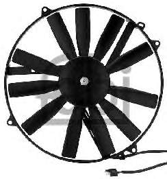 0005007093 Mercedes Ventilador elétrico de esfriamento montado (motor + roda de aletas)