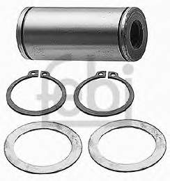 Kit de montagem das sapatas traseiras de tambor para Renault Trucks MAGNUM I 