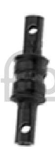 17039 Febi Bloco silencioso dianteiro do braço oscilante inferior