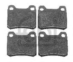 Sapatas do freio traseiras de disco Febi 16154 preço, a partir de 18,18 USD
