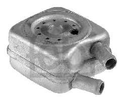 14550 Febi Radiador de óleo (frigorífico), debaixo de filtro