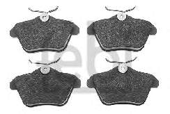Compre GDB1315 TRW Sapatas do freio traseiras de disco