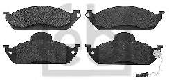 Compre A1634200320 Mercedes Sapatas do freio dianteiras de disco