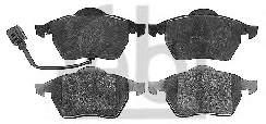 16334 Febi Sapatas do freio dianteiras de disco