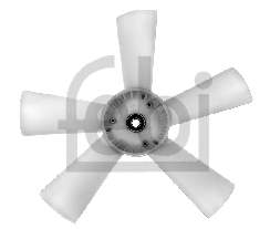 17851 Febi Ventilador (roda de aletas) do radiador de esfriamento