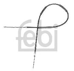 17907 Febi Cabo do freio de estacionamento traseiro direito