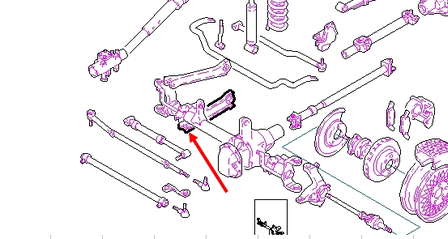 Bloco silencioso dianteiro do braço oscilante inferior Chrysler 52037830 preço, a partir de 16,10 USD