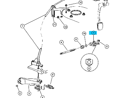 Forquilha de embraiagem para Chrysler Voyager II GS 