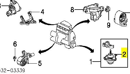 Coxim (suporte) esquerdo de motor Honda 50820S7C043 preço, a partir de 59,59 USD