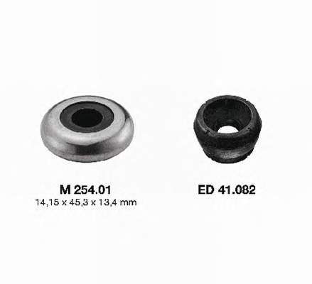 KB65708 SNR Suporte de amortecedor dianteiro