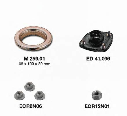 KB65903 SNR Suporte de amortecedor dianteiro