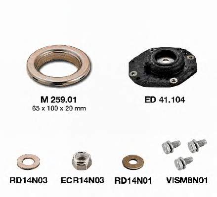Suporte de amortecedor dianteiro Sachs 802222 preço, a partir de 36,20 USD