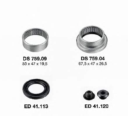 Bloco silencioso traseiro de braço oscilante, kit SNR KS55904 preço, a partir de 37,24 USD