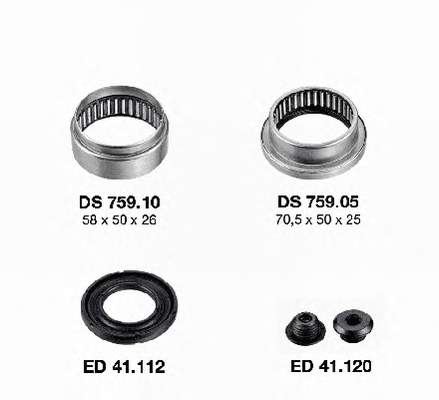 Bloco silencioso traseiro de braço oscilante, kit SNR KS55903 preço, a partir de 39,49 USD