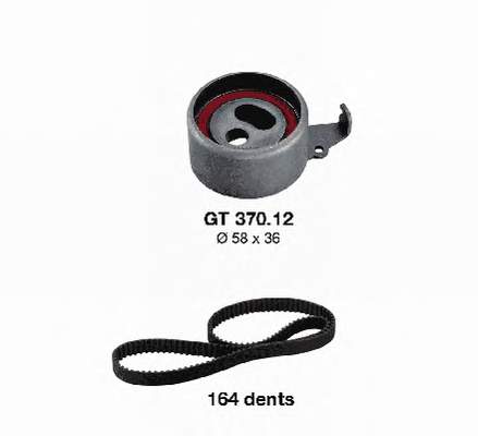 Correia do mecanismo de distribuição de gás, kit VKMA94009 SKF