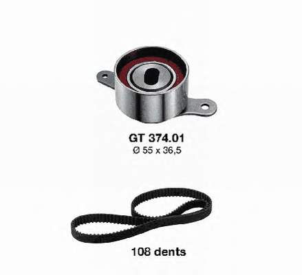 Correia do mecanismo de distribuição de gás, kit CT559K1 Continental/Siemens