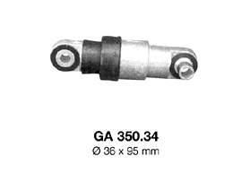 Amortecedor de reguladora de tensão da correia de transmissão BMW 11281717210 preço, a partir de 39,67 USD